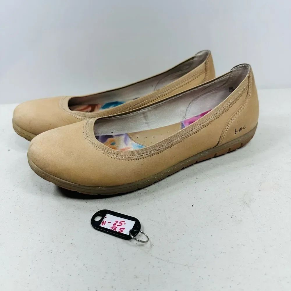 BOC Jennings Ballerina Women’s Shoes Size 8 Tan Beige Neutral